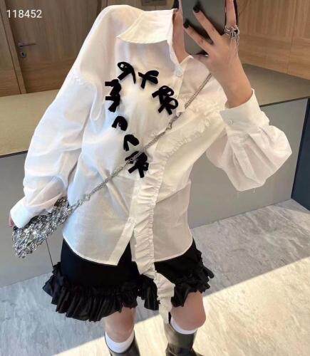 爱心衬衫，女装衬衫，英稼琦