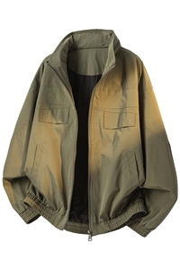 JK009立体白底 春季工装美式游骑兵夹克 聚酯纤维(M-5XL)TP55图片