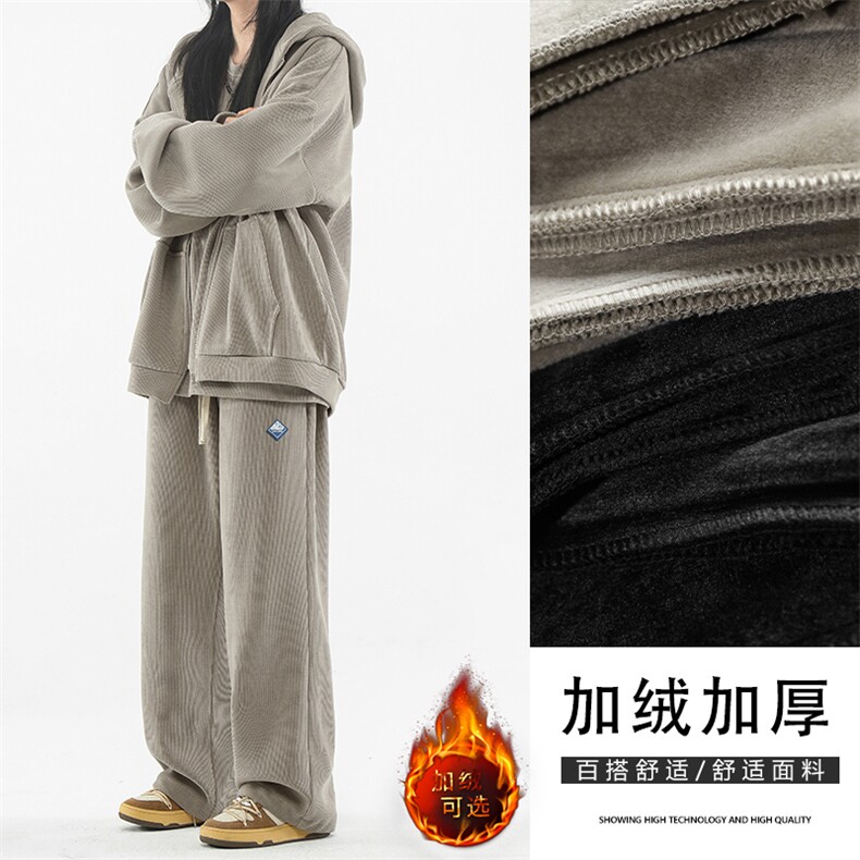 秋冬款新款百搭重磅加绒加厚三件套SJT862-特批176加绒特批206,男装休闲套装,星座718