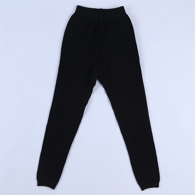 2024年秋冬新款女童时尚单面裤薄款，童装裤子，暖星羊绒