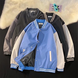 潮流夹克潮男春季棒球服J0009P45图片