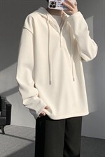 连帽卫衣男春季新款港风宽松华夫格大码长袖套头上衣CH59-P38，男装卫衣，星座214-3