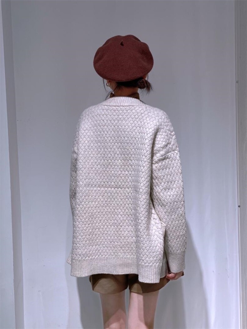 牛角扣开衫，其它，驿谷