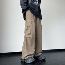 秋季男宽松直筒高街潮牌工装休闲长裤K808p25大量备货，男装工装外套，电商D315A