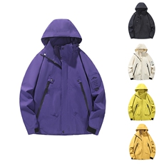 秋季新款冲锋衣高级感休闲男女同款登山服F2518-特价P40，男装夹克，电商A007