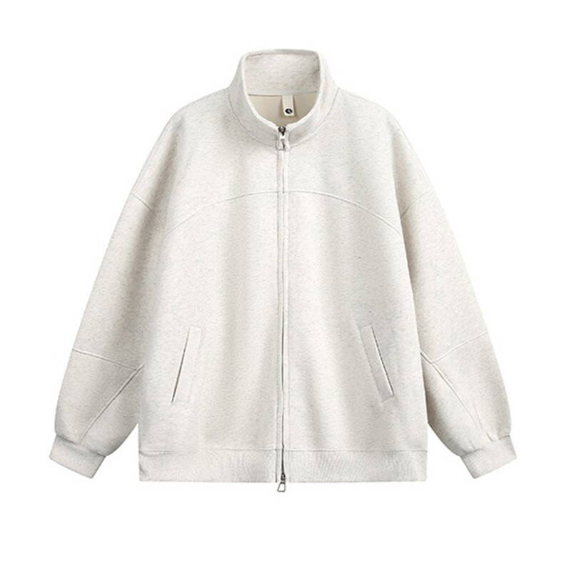 抖音得物高品质秋冬美式高街重磅结构纹理立领卫衣夹克外套XS105，男装夹克，电商A486