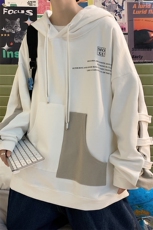 7XL-M2023春季新款连帽卫衣男港风休闲长袖上衣加肥加大码控价98，男装卫衣，钱塘717(原712)