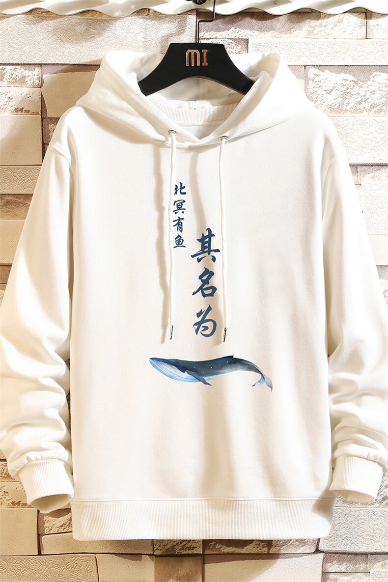 WY2261-P35纯连帽卫衣男大码运动帽衫宽松薄砖墙,男装卫衣,电商A040A