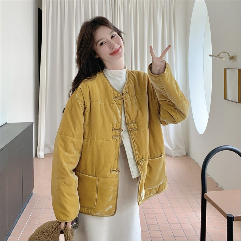 新中式国风撞色刺绣两面穿羽绒服女入冬2025新款白鸭绒精致唐装,女装羽绒服,2C176