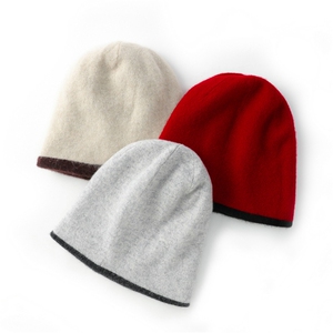 2025新款两面帽时尚百搭，帽子，朝思纯山羊绒