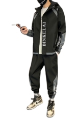 工装外套男装休闲运动套装男士夹克韩版潮流衣服D03，男装套装，电商B226-2（原B217-2）