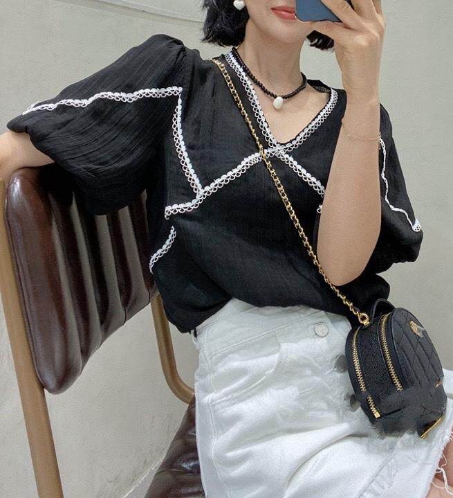 【现货】新款撞色上衣，其它，色调轩