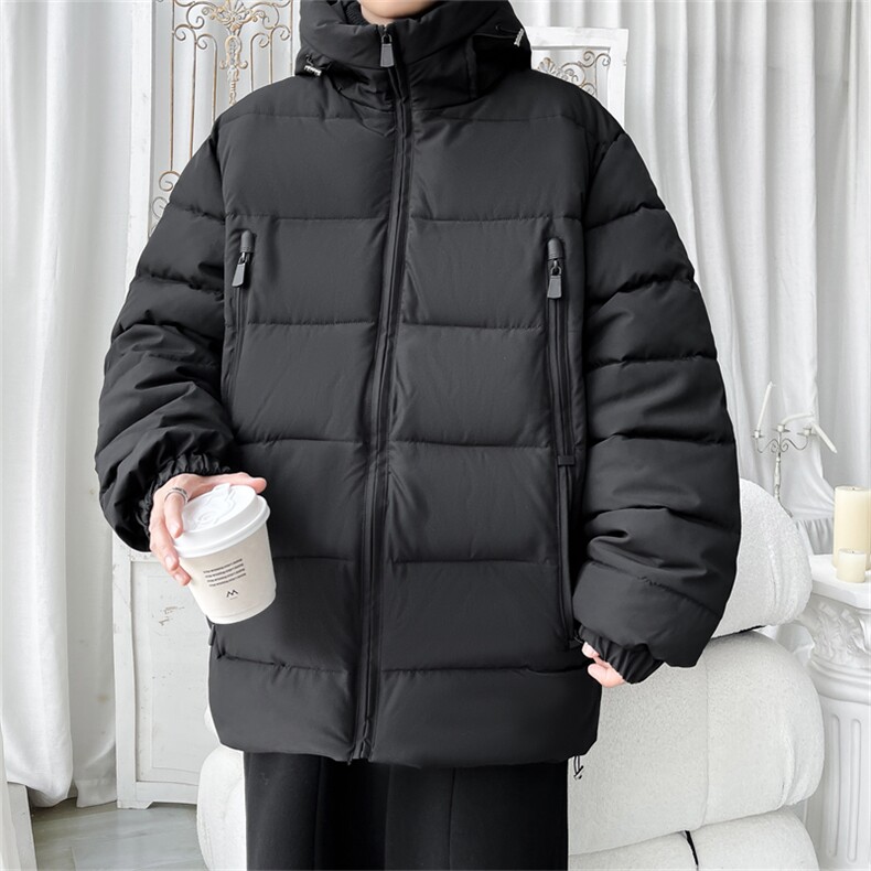 MY8186/P125冬季新款棉衣男装连帽宽松保暖棉袄个性设计棉服上衣,男装棉衣,电商A141
