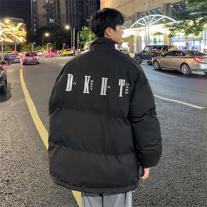 已注册港风宽松抖音直播高品质面包服羽绒棉男外套棉衣M1063特P75,男装棉衣,电商C408-1(原B339-1)