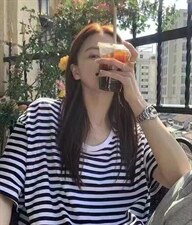 上新植绒大爱心印花短袖，其它，MY.counter