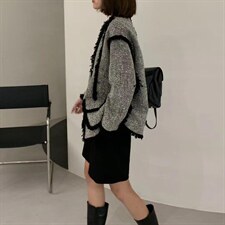 冬季翻边上衣，其它，深度