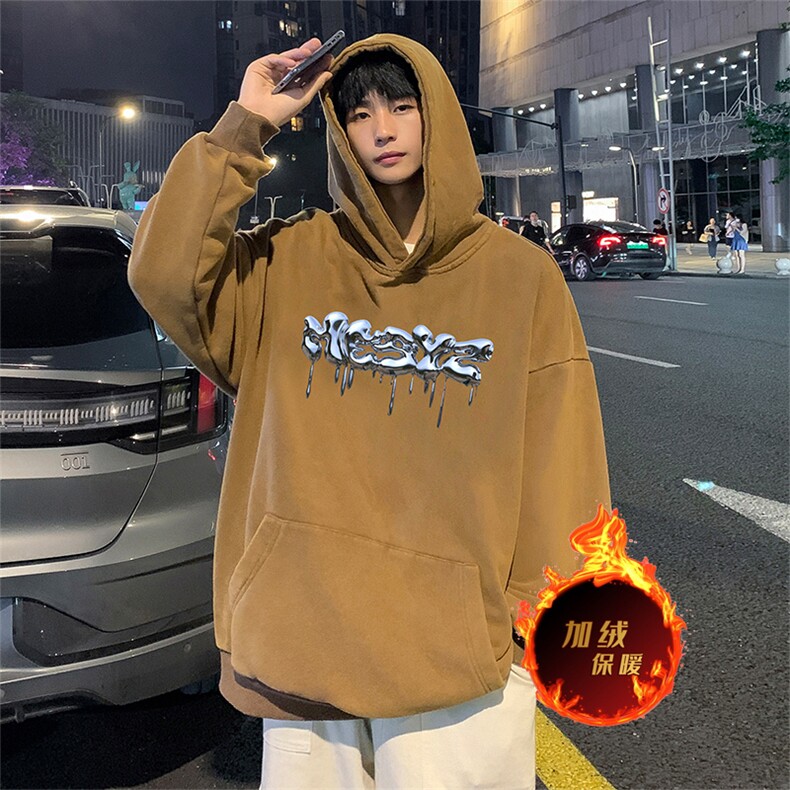 直播品质500克重磅美式做旧水洗卫衣SL1553-常规特P55加绒特P65,男装卫衣,电商A486