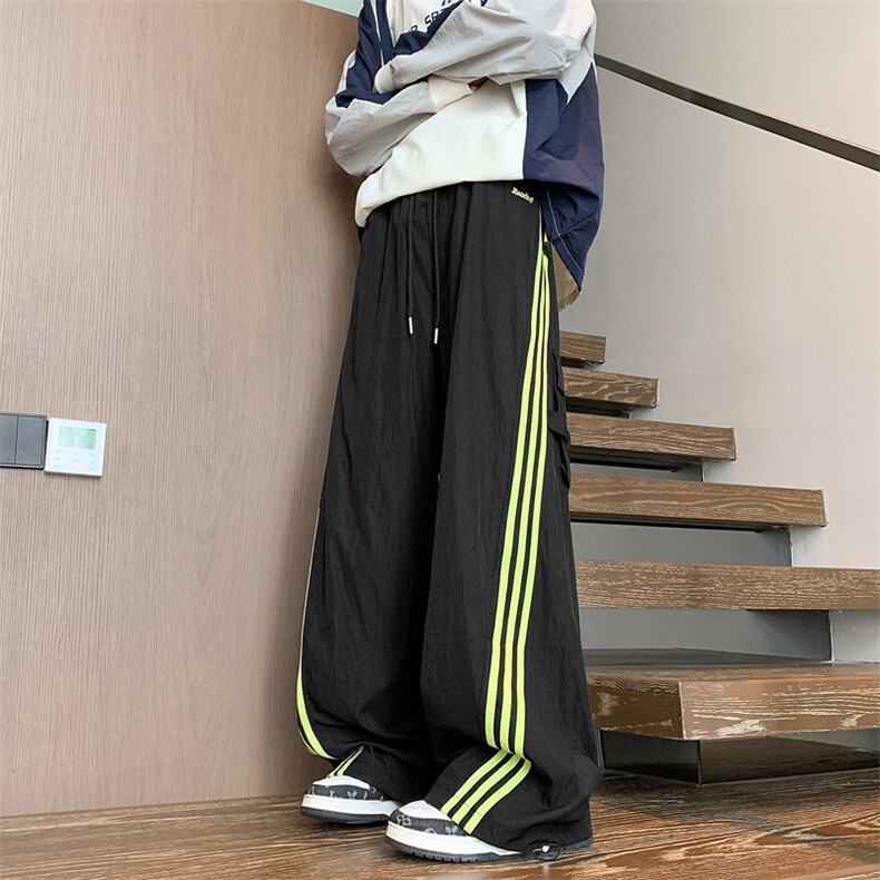 秋季内景多口袋休闲长裤子男潮牌运动宽松阔腿工装裤YD00251/P45,男装工装外套,电商B316