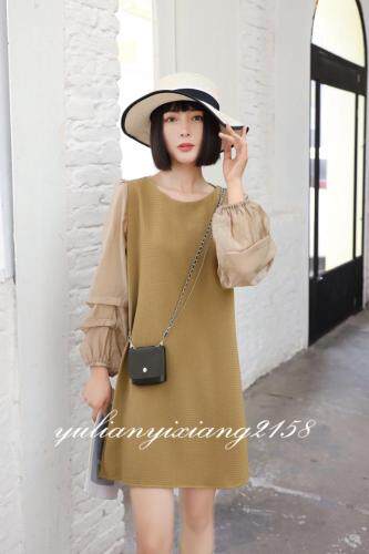 秋装新款连衣裙，女装连衣裙，雨恋依香