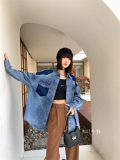 现货，定制衬衫牛仔，女装衬衫，ZYDZ在依店主