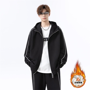 加绒加厚运动服套装W4683JR（加绒）特P60/K8666JR（加绒）特P45图片
