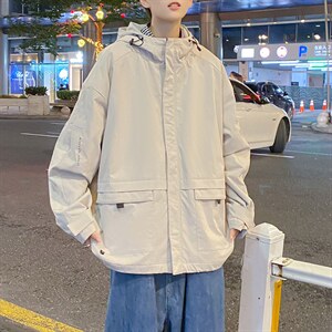 JK1252023秋季新款韩版宽松连帽夹克外套109-P80,男装夹克,星座109