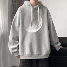 连帽卫衣男大码胖子帽衫大号运动服WY2426-P35，男装卫衣，电商A040
