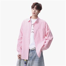 衬衫男春季新款港风宽松大码条纹长袖衬衣CS801-特P29，男装衬衫，星座214-3