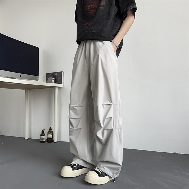 模特-伞兵裤工装户外徒步露营宽松阔腿裤 9009-P45图片