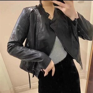 秋季皮衣,女装皮衣,卡薇尔