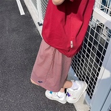 美式格子五分短裤男女夏季潮牌宽松薄款沙滩休闲运动裤D2999-p26，男装牛仔裤，星座1008