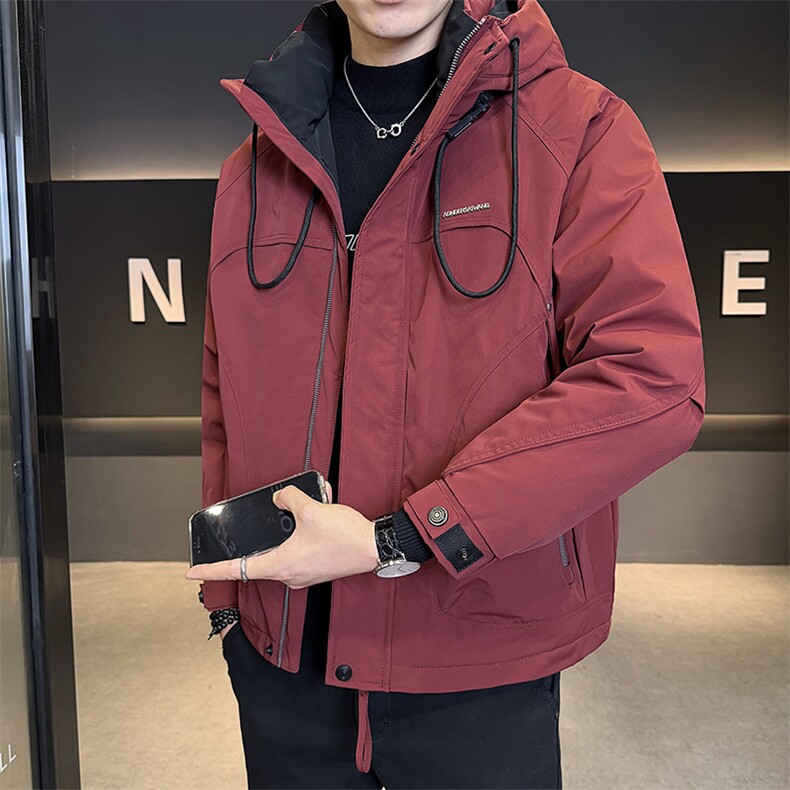 标50白鸭绒户外工装冲锋衣美式男装羽绒服C317-Y9958-P195,男装夹克,电商C317
