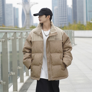 冬季美式复古加厚面包服衣男潮保暖情侣服外套 W6522-P105图片