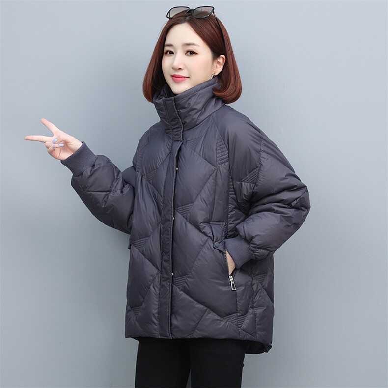 2025冬季新款时尚百搭宽松亮丽外穿潮流气质羽绒服,女装羽绒服,丽影随形