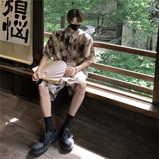 山水套装TZ77823特P50衬衫DCS77824特P30DK77825特P20套装控98，男装衬衫，星座226-1