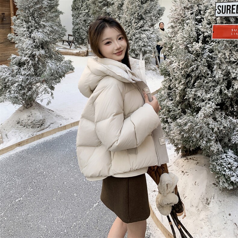 现货新款2178-P275-K399羽绒服白鸭绒面包服小个子，女装羽绒服，然然