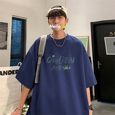 量大优供视频220克美式短袖t恤T2991得物直播有280克品质，男装T恤，电商A486