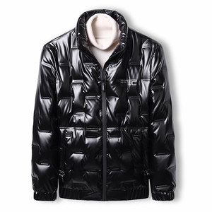 F20YR280秋冬新款2023年男士休闲羽绒服加厚保暖夹克外套P130图片