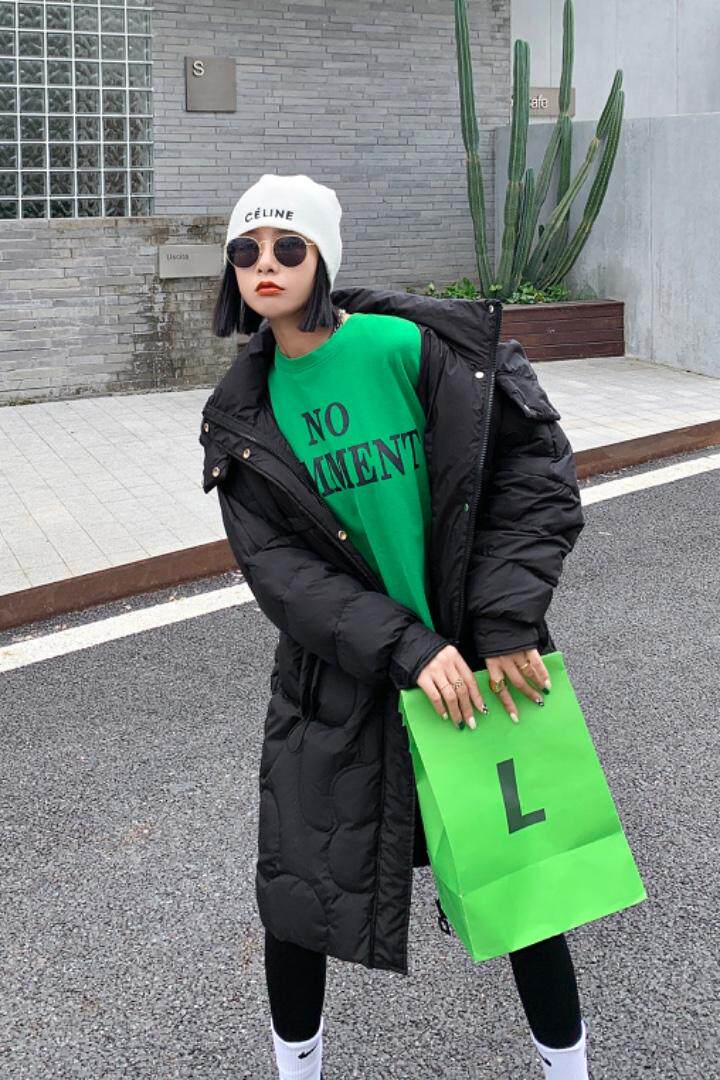 现货韩系羽绒服，女装羽绒服，登石木子