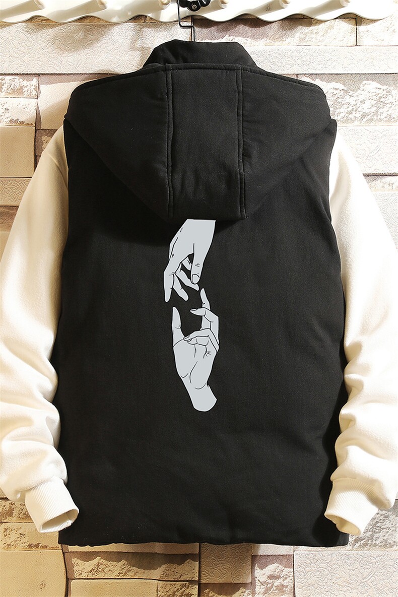 MJ47147-P80棉马甲男士大码加厚棉背心男坎肩男砖墙挂拍,男装背心/马甲,电商A040A