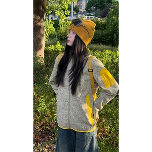 网图现货 情侣户外运动立领开衫抓绒休闲夹克外套男女 W56-P70图片
