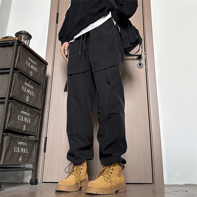 抖音同品质秋冬户外防水防风工装裤冲锋裤常规48加绒58，男装工装外套，星座1611B