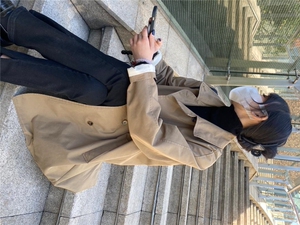 羽绒风衣图片