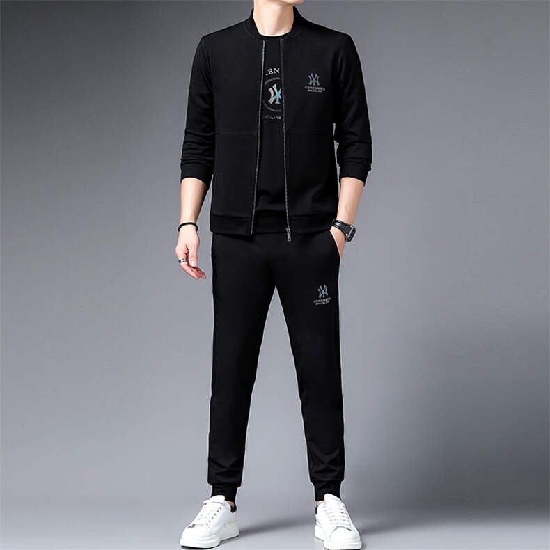 SA9613-3钱塘2020-2新款时尚休闲帅气套装中青年男士卫衣P240，男装休闲套装，钱塘207-2