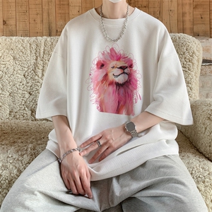 量大优 供视频  华夫格短袖T恤半袖男 HDX528-特P18图片