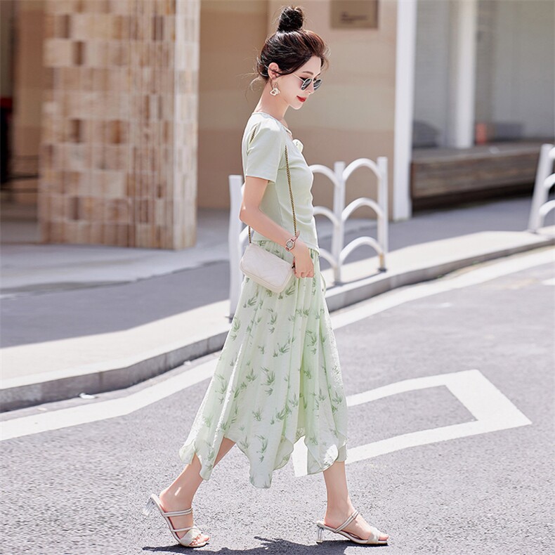 网红炸街时尚套装女夏漂亮洋气2024新款气质女神范立体花朵套装裙,女装套装/套裙,慧尚依恋