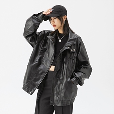 2025春模特飞行皮夹克--3882，男装夹克，电商S012（CATTEE）