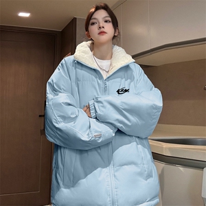 抖音得物品质深度库存三防面料加绒加厚棉衣外套冬棉服WM11104P85图片