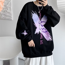 新款显瘦宽松休闲百搭圆领卫衣A068-MYWY13-TP30，男装卫衣，电商A068