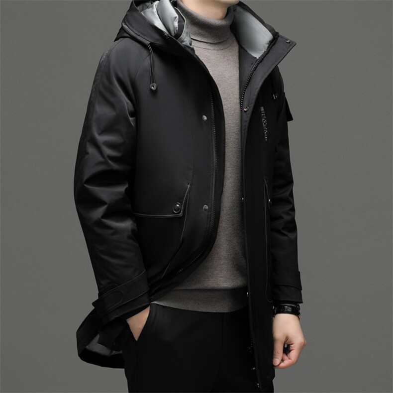 CSYR922-6钱塘2020-2中年男士商务休闲简约冬季厚款羽绒服P270,男装羽绒服,钱塘207-2